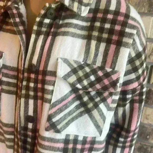 Miss Posh outerwear plaid winter jacket size M - Picture 6 of 11